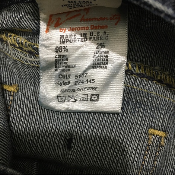 Citizens of Humanity Kelly Distressed Bootcut Jeans Patch Pocket Detail size 25 - Picture 7 of 7